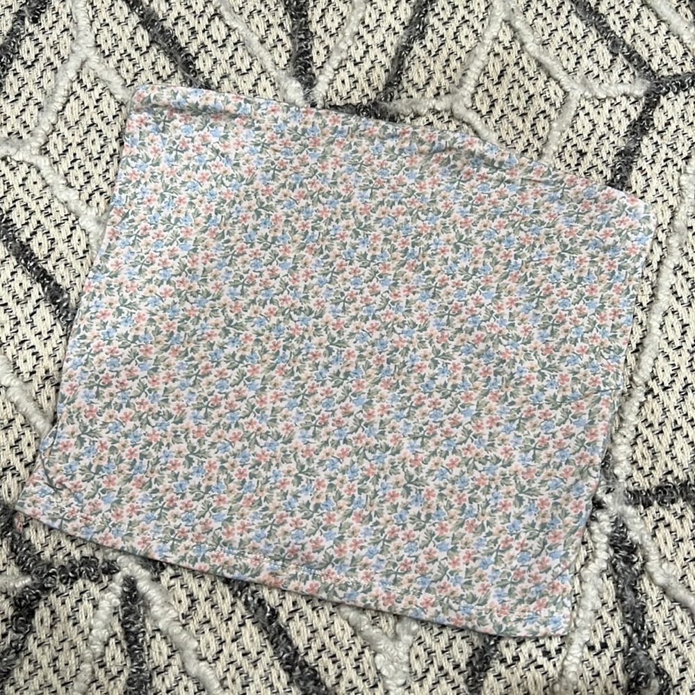 American Eagle Floral Tube Top